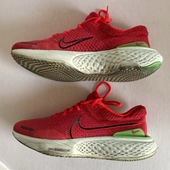 NIKE ZoomX Invincible Run 2 Flyknit Siren Red Colorway # DH5425-600 Size 10.5 - Picture 4 of 9